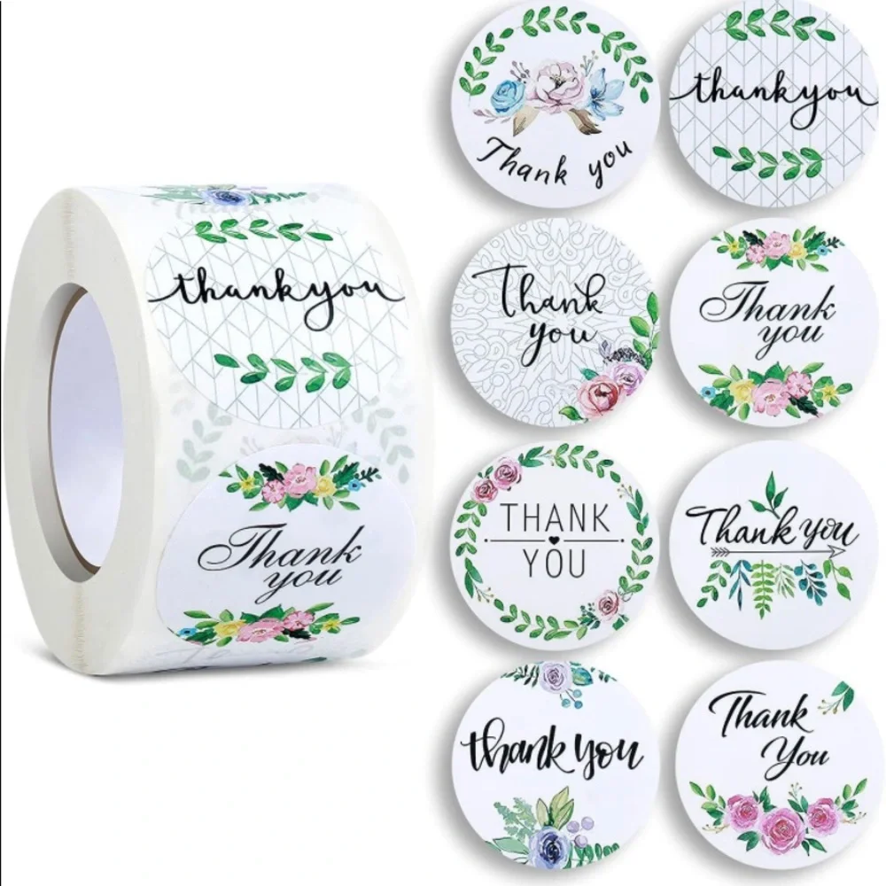 100 ~1.5” Thank You Boutique Stickers 🌟🆕🌟 2 For $15 (Bundle & Save)